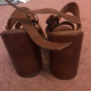 Madewell Shoes - Chunky brown heel sandals Madewell Shoes - Chunky brown heel sandals